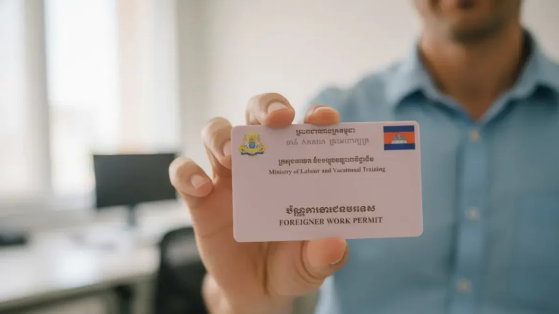 How to get working permit in cambodia